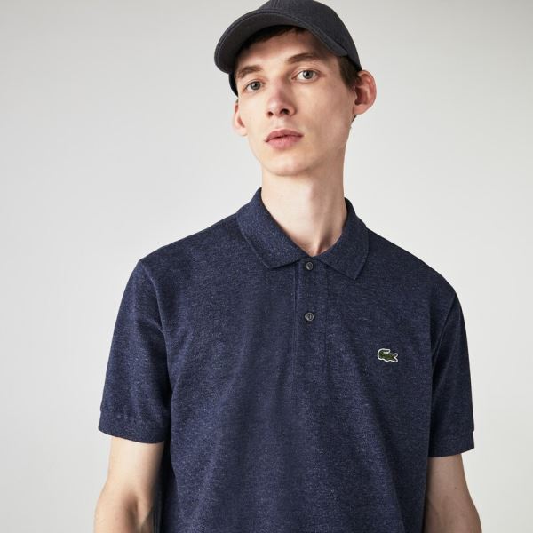 Lacoste Marl Fabric L.12.12 Polo Pánské - Polo Blankyt | CZ-okaTOl